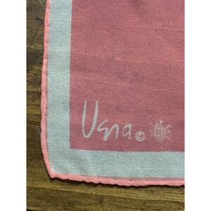 Vintage 1960 Vera Neumann Scarf. Mod Geometric Pink 20in Square Authentic